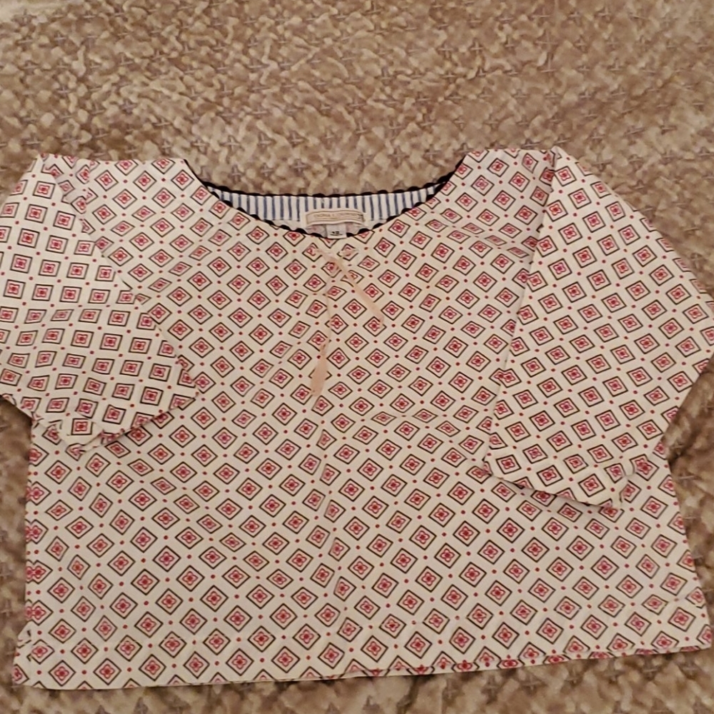 Oops Lourse French Paris blouse 12m
